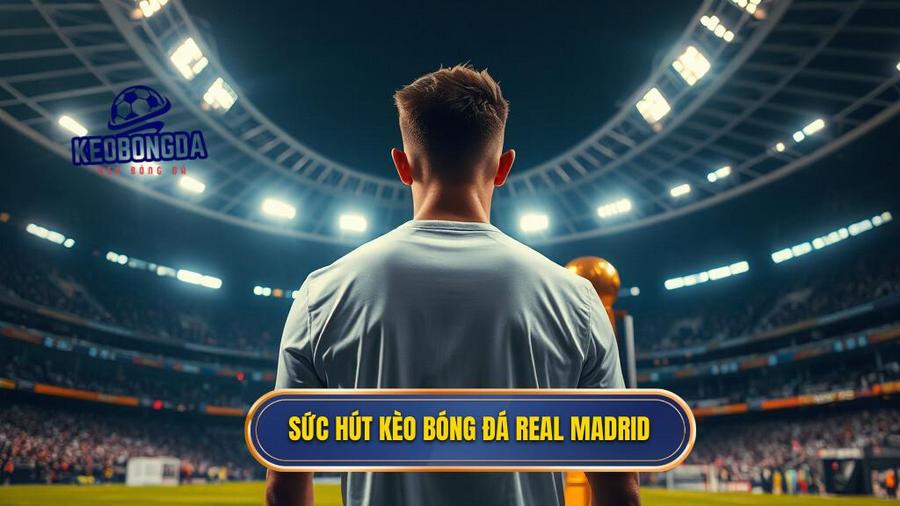 Sức hút kèo bóng đá Real Madrid
