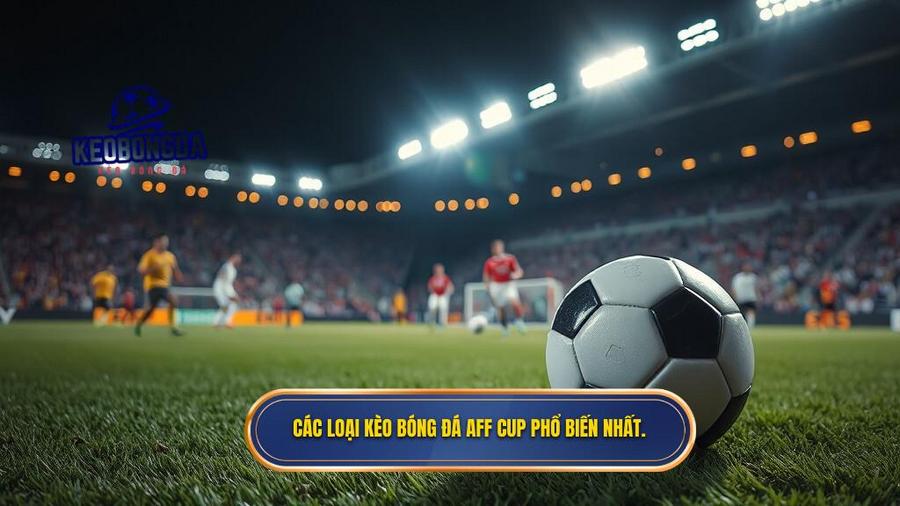 Các loại kèo bóng đá AFF Cup phổ biến nhất.