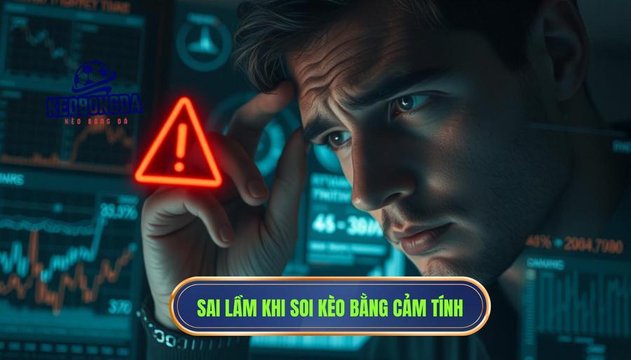 Những sai lầm phổ biến khi soi kèo dựa trên cảm tính