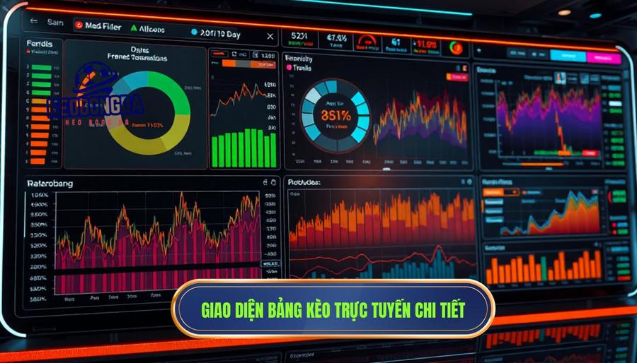 Các thành phần cơ bản trên một bảng kèo trực tuyến