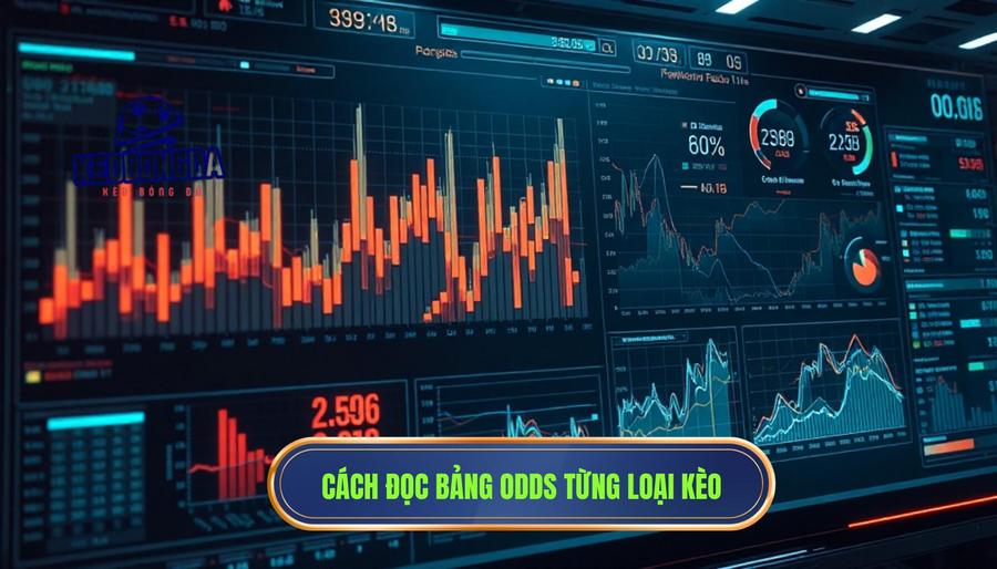 Chi tiết cách đọc bảng odds như thế nào cho từng loại kèo chính
